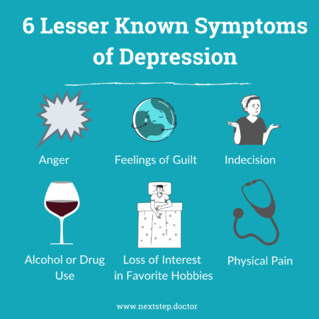 6 Uncommonly Thought Of Depression Symptoms That Shouldn't Go Unnoticed