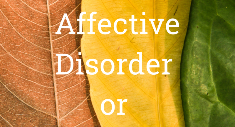 Do You Have Depression or Seasonal Affective Disorder?